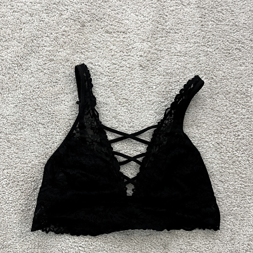 Black bralette